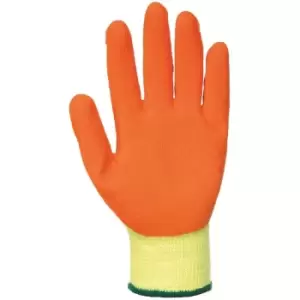 Image of Portwest Fortis Grip Gloves (A150) / Workwear / Safetywear (M) (Yellow/ Orange) - Yellow/ Orange