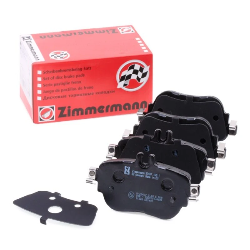 Image of ZIMMERMANN Brake pad set ZIMMERMANN 22437.165.1