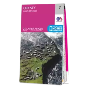 Image of Map of Orkney Southern Isles