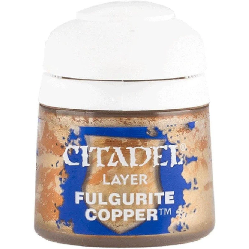 Image of Citadel Games Workshop Colour Layer: Fulgurite Copper (12ml) Paint Multi
