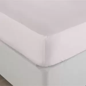 Image of Stonewash Fitted Bed Sheet Blush