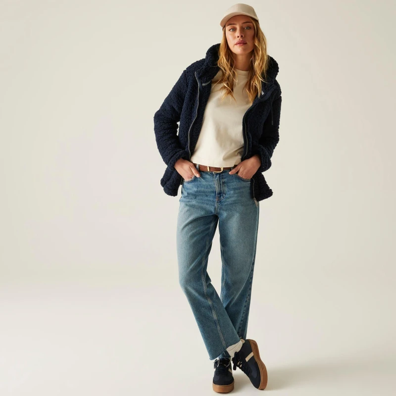 Image of Womens Full Zip Hoodie Regatta Orielle Bleu Female 42