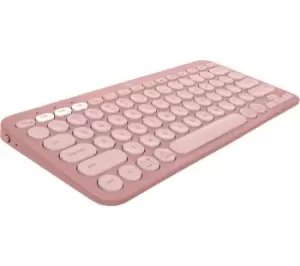 image of Logitech Pebble Keys 2 K380S Wireless Keyboard - Pink