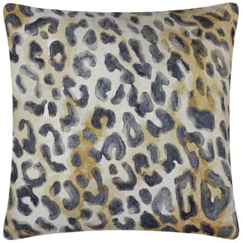 Image of Paoletti Leopardis Leopard Woven Filled Outdoor Cushion Multicolour 59 X 59Cm, Multi 5.03E+12