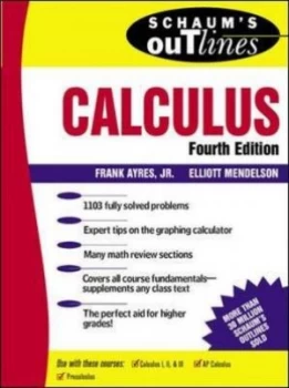 Image of Calculus by Frank Ayres Paperback