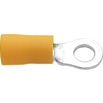 Image of 12.00MM Yellow Ring Terminal (Pk-100) - Kennedy