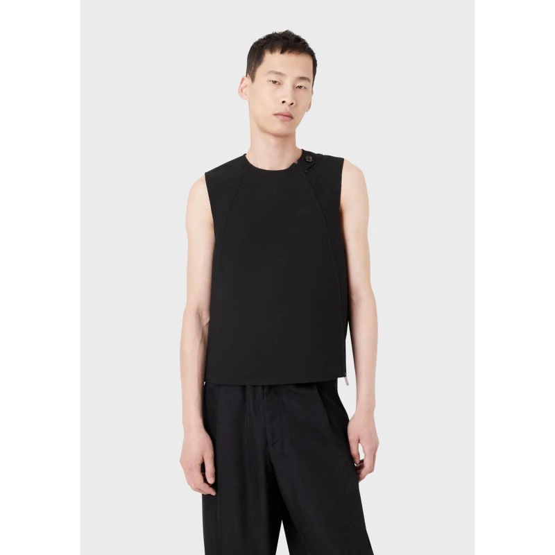 Image of Emporio Armani Gilet Black male S