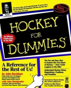 Image of Hockey for Dummies by John Davidson Paperback