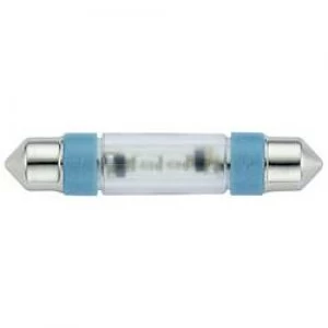 Image of LED festoon Blue 12 Vdc 12 V AC 260 mcd Signal Construct MSOE083942