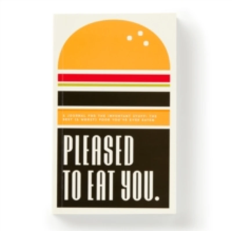 Image of Pleased to Eat You Food Journal. Diary or journal. By Brass Monkey, Galison Books