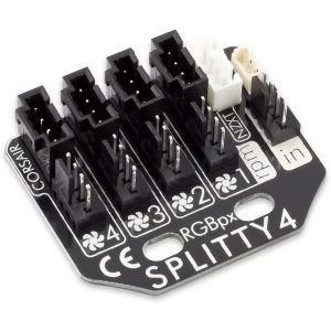 image of Aqua Computer RGBpx Splitty4 Universal 4 Way Splitter