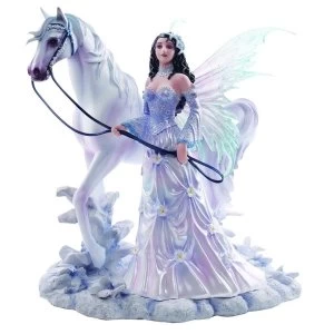 image of Winter Wings Fairy Figurine By Nene Thomas