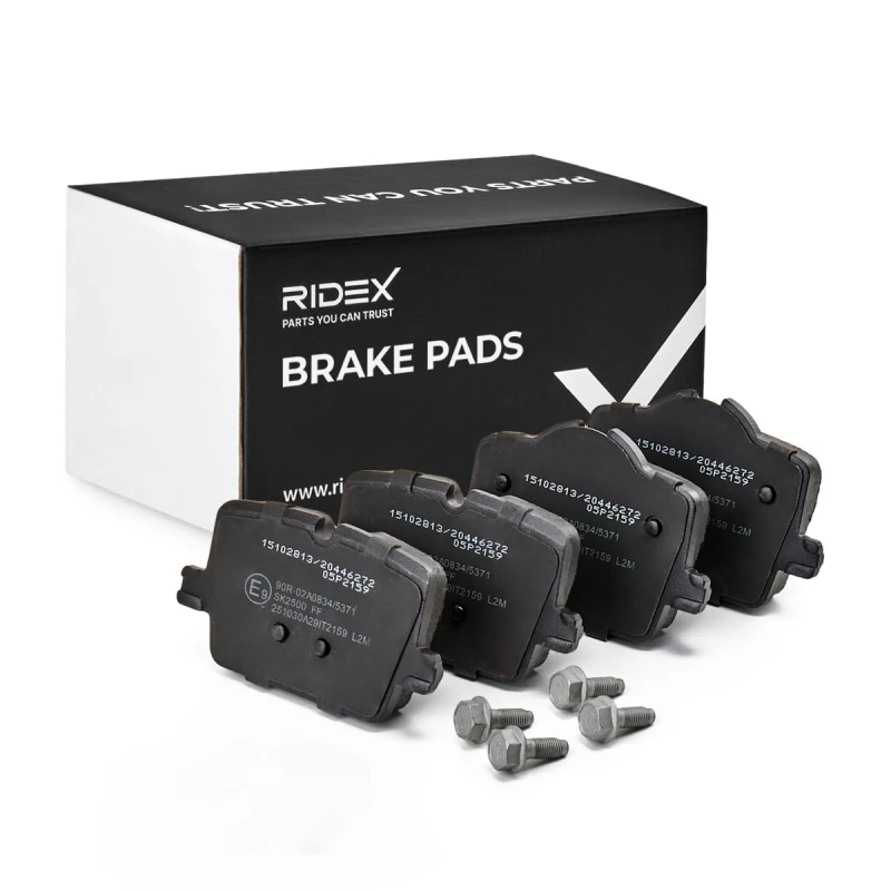 Image of RIDEX Brake pad set RIDEX 402B2082