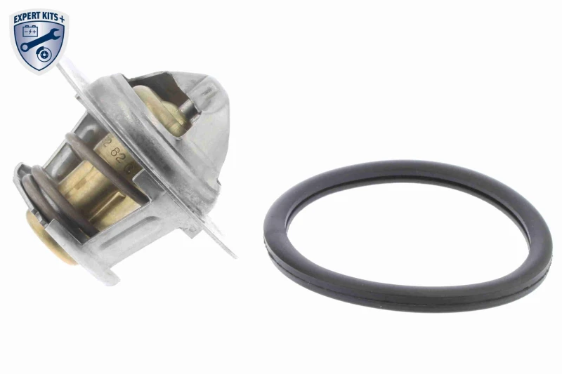 Image of VEMO V46-99-1387 Engine thermostat Opening Temperature: 89°C, with seal ring Thermostat,coolant (316)