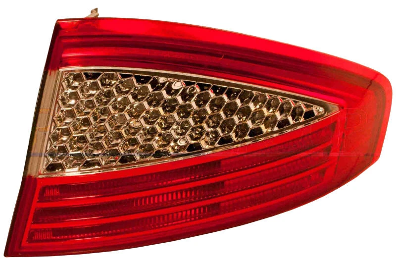 Image of PRASCO FD1104153 Rear light TYC Outer section, without bulb holder, Right Combination Rearlight (391)