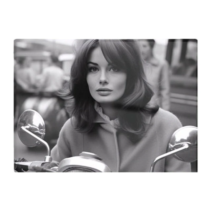 Image of Warren Reed Designer 1960 Out On The Bike Chopping Board