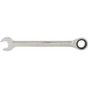 image of 27mm Fixed Head Ratchet Spanner - Silverline