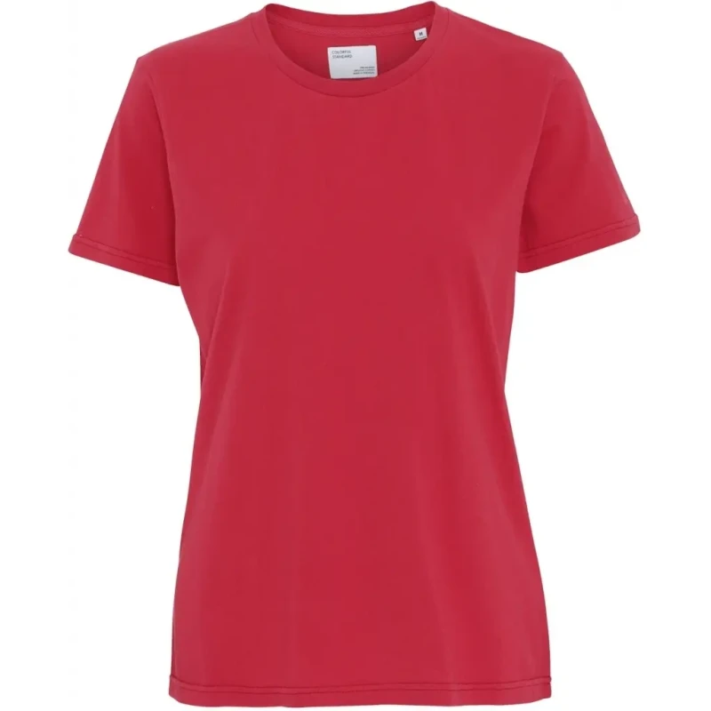 Image of Colorful Standard Womens T-Shirt Colorful Standard Light Organic scarlet red Rouge Female S