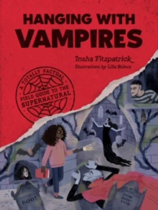 Image of Insha Fitzpatrick Hanging with Vampires Paperback Book Multi