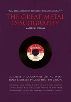 Image of The Great Metal Discography. by M. C Strong Paperback