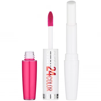 image of Maybelline Superstay 24hr Super Impact Lip Colour (Various Shades) - 5 Pink Goes On