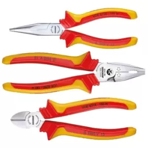 image of Gedore VDE pliers set 3 pcs in L-BOXX Mini