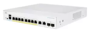 Image of CBS250-8FP-E-2G-EU - Managed - L2/L3 - Gigabit Ethernet (10/100/1000) - Rack mounting