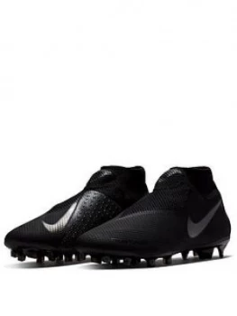 image of Nike Mens F10 Pro Dynamic Fit Firm Ground Football Boot Black Size 8 Men