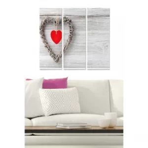 Image of MDF1408917922980258 Multicolor Decorative MDF Painting (3 Pieces)