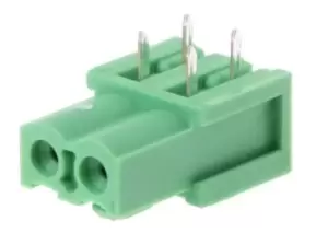 Image of Phoenix Contact Ic 2,5/ 2-G-5,08 Terminal Block, Socket, 2Pos, Tht