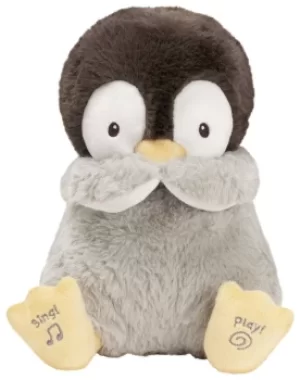 Image of Gund Kissy the Penguin Animated Musical Soft Toy