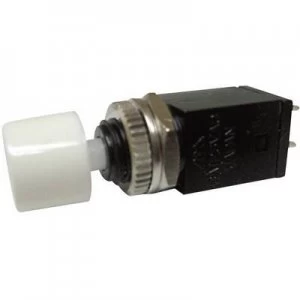 image of Miyama DS 410 WT Pushbutton 125 V AC 3 A 1 x OffOn momentary