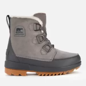 image of Sorel Womens Torino II Waterproof Suede Shell Boots - Quarry - UK 4