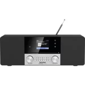 image of TechniSat DIGITRADIO 3 VOICE Desk radio DAB+, FM AUX, CD, USB Battery charger, Accessible, Incl. remote control, Alarm clock Black