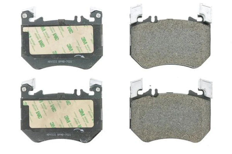 Image of AISIN BPMB-7021 Brake pad set prepared for wear warning indicator Brake Pad Set,disc brake (402)