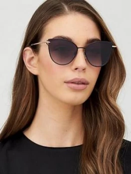 Image of Ted Baker Lula Butterfly Sunglasses, Black, Women