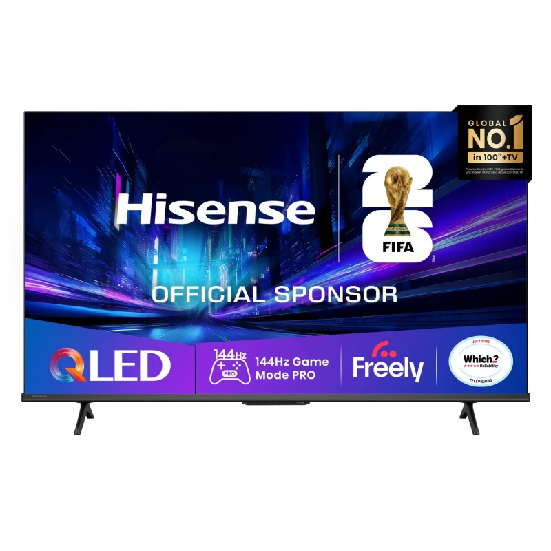 Image of Hisense 43" 43E78QTUK Smart 4K Ultra HD QLED TV