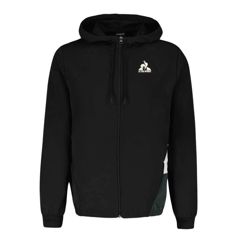 Image of Le Coq Sportif Hoodie Le Coq Sportif Noir Unisex XS