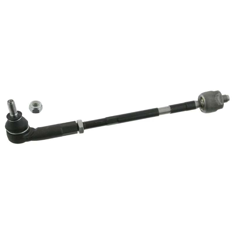 Image of FEBI BILSTEIN 26251 Tie Rod OE Turbo NEW, Front Axle Left, with lock nut Rod Assembly (284)