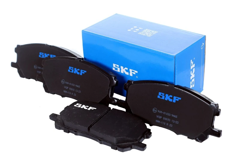 Image of SKF VKBP 80693 Brake pad set not prepared for wear warning indicator Brake Pad Set,disc brake (402)