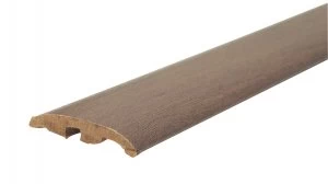Image of Wickes Reynosa Dark Hickory Threshold Bar and Reducer 900mm