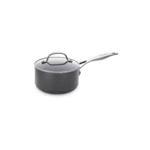 image of GreenPan Venice Pro Hard Anodised Ceramic Non-Stick 18cm Saucepan With Lid