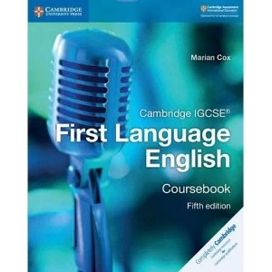 Image of Cambridge IGCSE (R) First Language English Coursebook Paperback / softback 2018