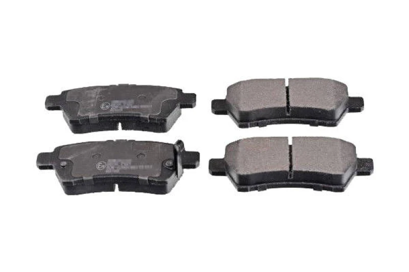 Image of SWAG 33 10 6349 Brake pad set Rear Axle, with acoustic wear warning Brake Pad Set,disc brake (402)