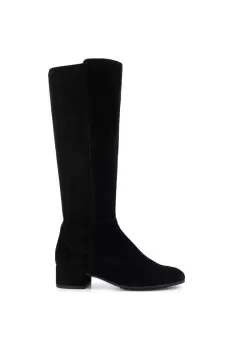 Image of 'Tayla' Suede Knee High Boots