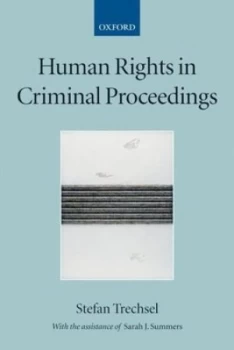 Image of Human rights in criminal proceedings by Stefan Trechsel