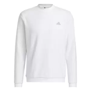 Image of adidas Crew Pullover Sweatshirt Mens - White