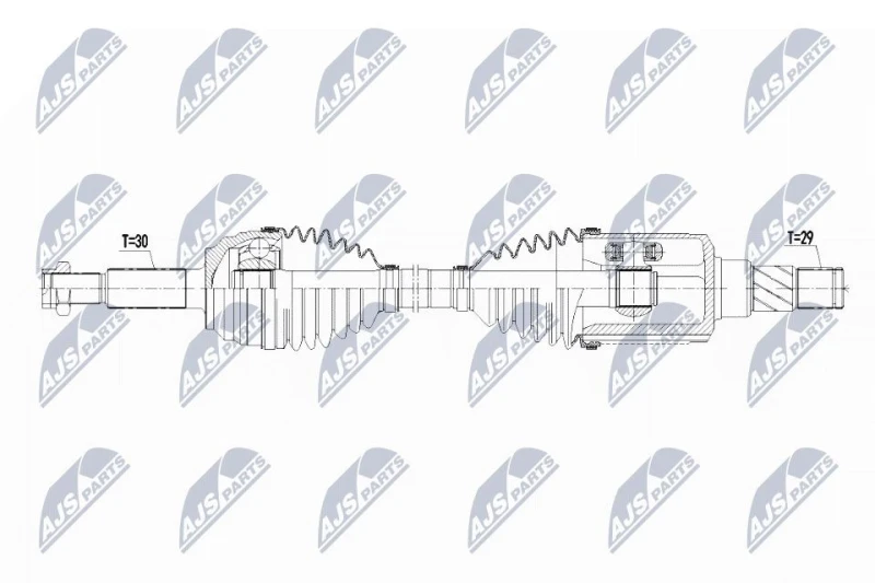 Image of NTY Drive shaft NTY NPW-CH-074