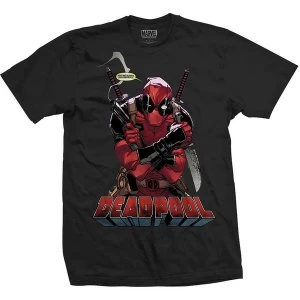Image of Marvel Comics - Deadpool Gonna Die Unisex XX-Large T-Shirt - Black