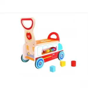 Image of Wooden Multi Function Baby Walker